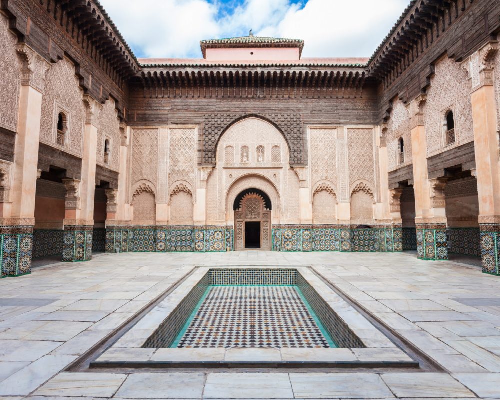 The Ben Youssef Medersa is an Islamic college in Marrakesh, Morocco, it is the largest Medrasa in Morocco.